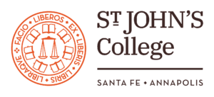 Seal_Horizontal_Lockup_Santa_Fe_Orange_Brown_RGB St. John's College Logo